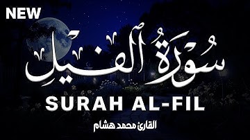 سورة الفيل كاملة | القارئ محمد هشام Surah Al-Fil