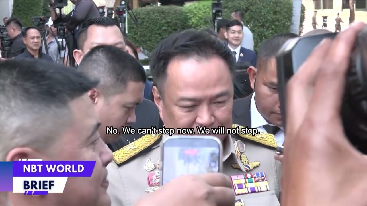 PM ANUTIN “THAILAND’S DIRECTION REMAINS STATUS QUO, NO CEASEFIRE”