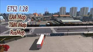 ETS2 1.28 | EAA Map 4.4.1 for v1.28 & TSM & RusMap | Faro - Lisboa