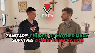 Video: Israel Attacks Zawtar's Church of Mother Mary, South Lebanon | Free Palestine TV