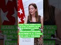 ISABEL PEREZ MOÑINO VOX MADRID DA MIL VUELTAS A AYUSO #noticias #españa #vox #abascal #madrid