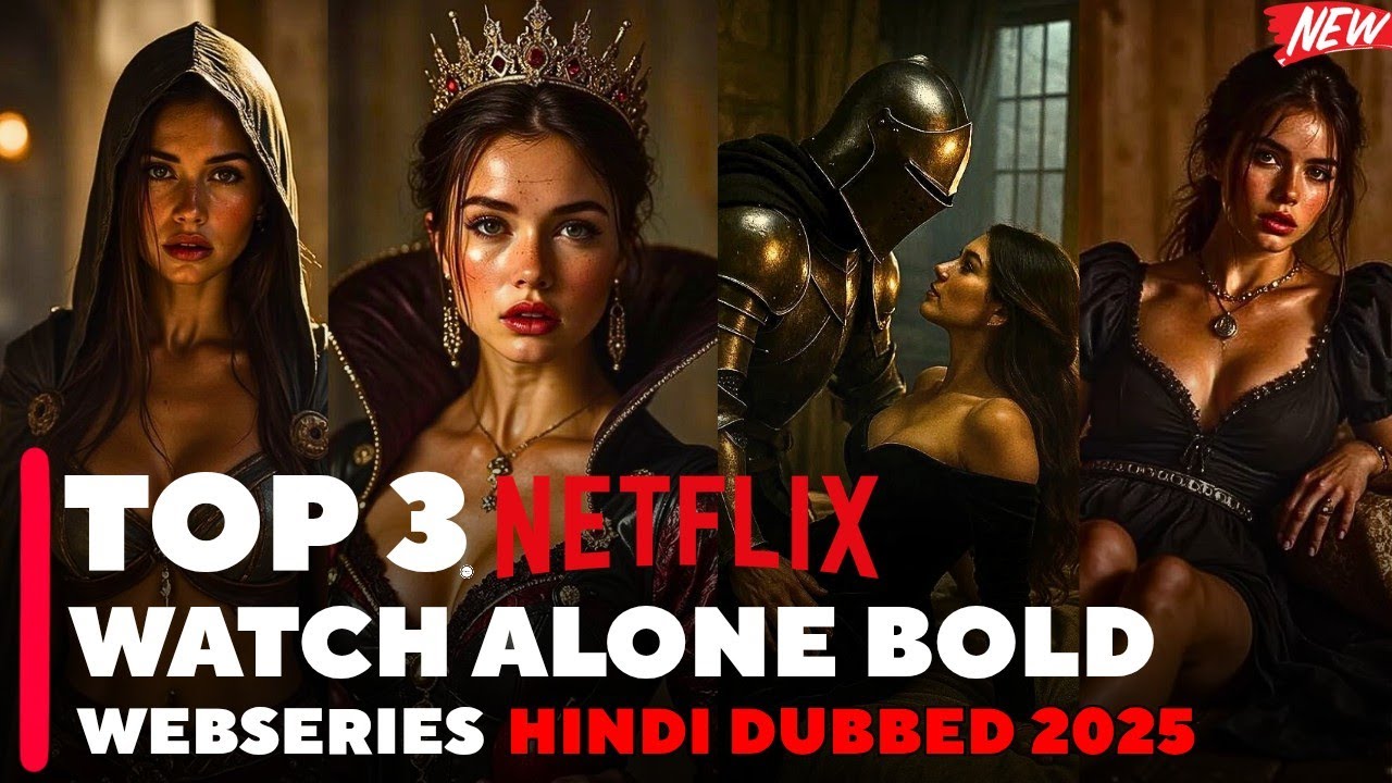 Top 3 Watch-Alone Bold Web Series in Hindi Dubbed 2025 | Intense & Mature Picks on Netflix