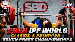 🔴 LIVE: Women M2 Classic, 47-63 kg - 2026 World Bench Press Championships