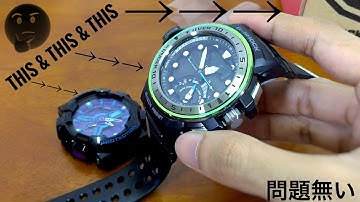 Quad sensor GULFMASTER GShock malfunctions? NO MORE | GA 100/110 speed measurement scale
