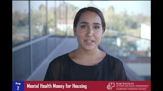 California Proposition 2: Mental Health Money for Housing