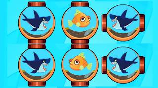 Save the Fish Game | Pull The Pin | Best Mobile Puzzle | Android Gameplay Walkthrough | Part 144