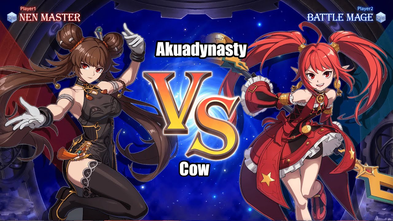 Akuadynasty (Nen Master) vs Cow (Battle Mage) | High Level FT7 | DNF Duel GBP 2 Patch