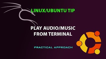 LINUX/UBUNTU TIP:  Play audio/music from terminal