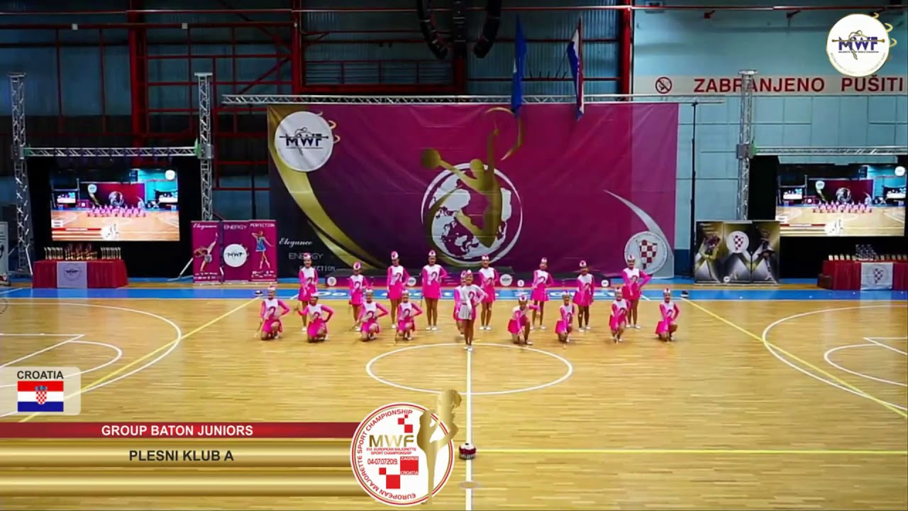 GROUP BATON JUNIORS, PLESNI KLUB A, CROATIA