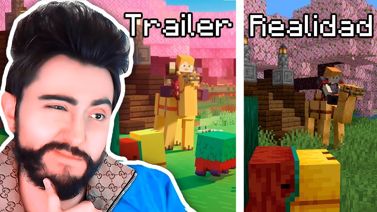EXPECTATIVA vs REALIDAD En Trailers de Minecraft 🤩