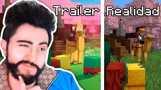 EXPECTATIVA vs REALIDAD En Trailers de Minecraft