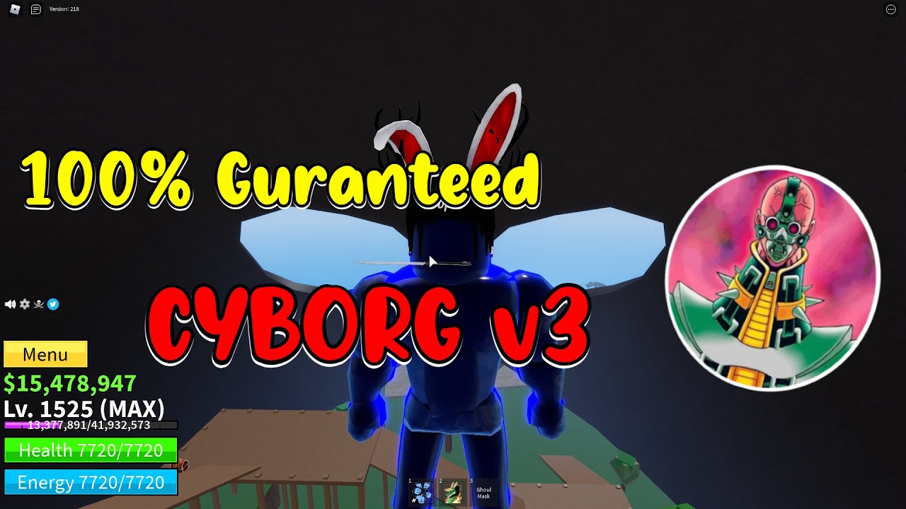 How to get Cyborg Race in Blox Fruits - Pillar Of Gaming