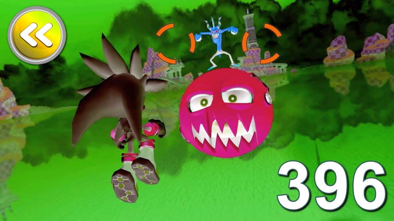 Sonic Dash - Silver Reverse Invert Colors Ep396