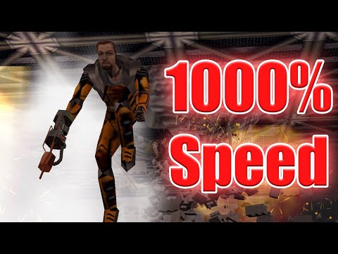 Let's Play Half-Life At 1000% Speed #1