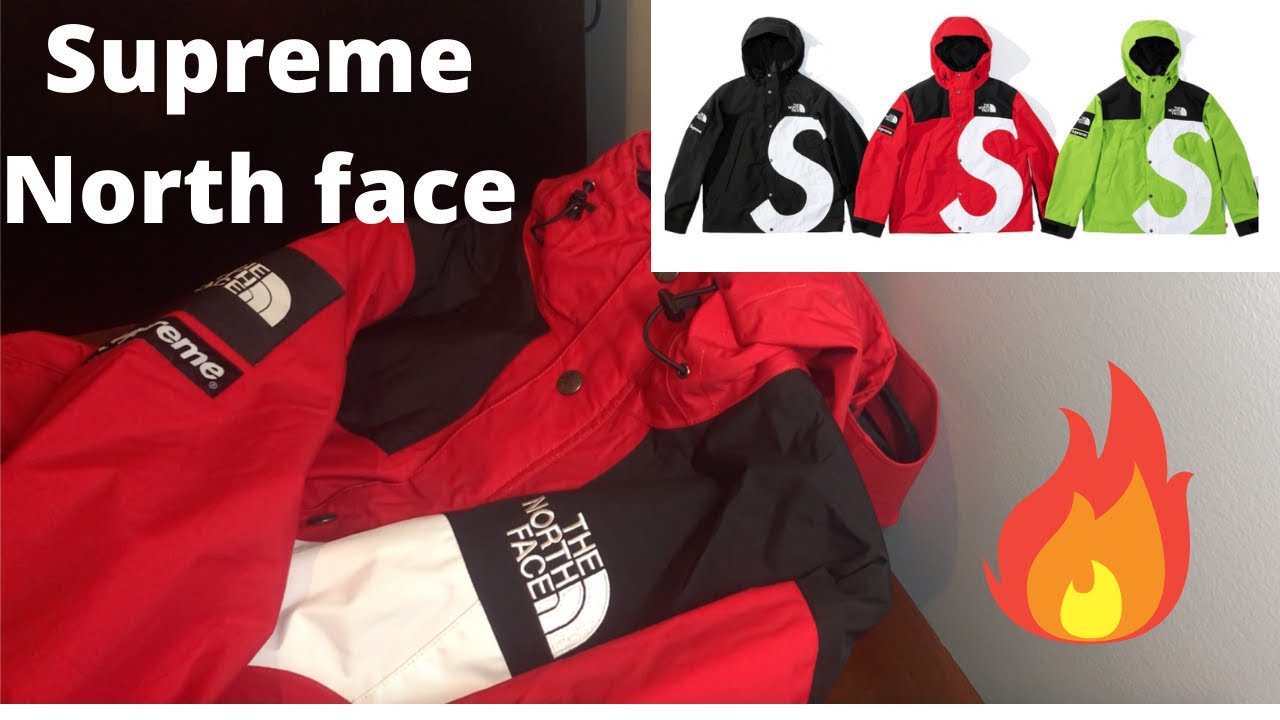 Supreme The North Face TNF S Logo Mountain Jacket 衝鋒衣Backpack