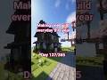 making one build everyday this year #minecraft #minecraftbuilds #minecrafthouse