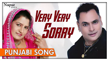 Very Very Sorry | Babu Chandigarhia, Sudesh Kumari | Duet Punjabi Song | Nupur Audio