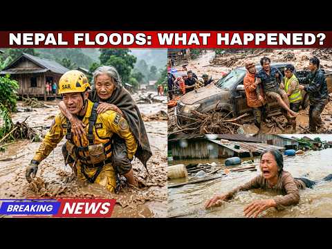 Nepal Floods Cause Massive Destruction After Glacier Collapse #Nepal #NepalFlood #FlashFlood