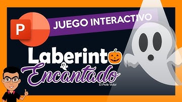 Laberinto encantado 👻 Juego educativo en PowerPoint 🎃🐺🧙‍♀️ para RETROALIMENTAR TU CLASE.