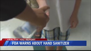 FDA warns of potentially dangerous hand sanitizer