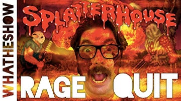 Rage Quit - Splatterhouse (Arcade) 1988 - The Most Frustrating Game Playthrough!!!