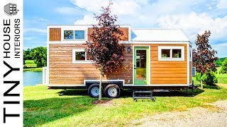 Cozy Stunning The Clover Tiny House by Modern Tiny Living | Tiny House Interiors