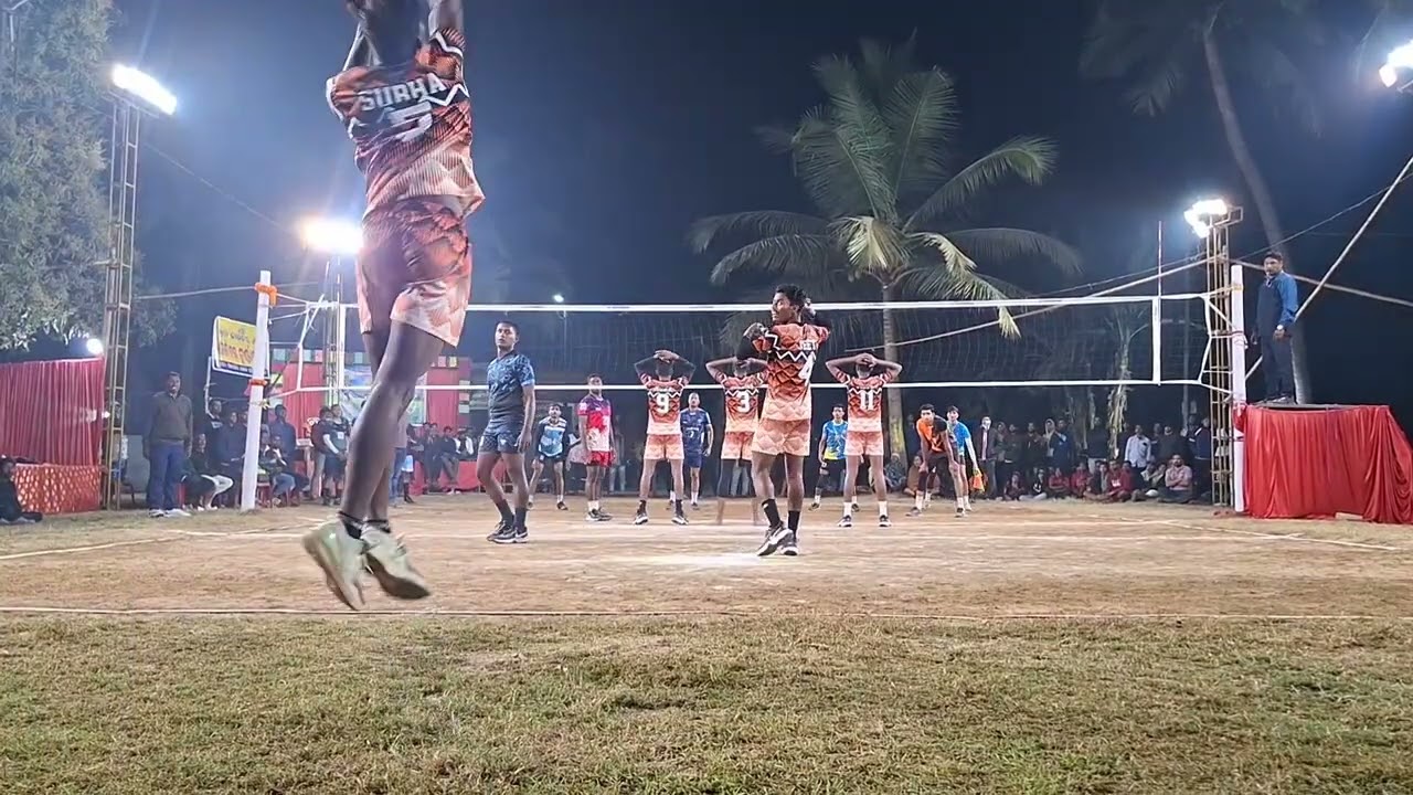 VOLLEYBALL HIGH VOLTAGE MATCH, BALESWAR VS BERHAMPUR  MATCH#dailyvlog#volleyball#unfrezzmyaccount 
