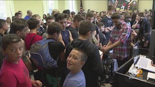 Students Shave Heads To Support Classmate With Cancer