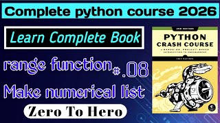 Celebrity # 08 | What Is range() in Python? | Learn Python Step-by-Step With Book | Start Here! in 2026 Wealth