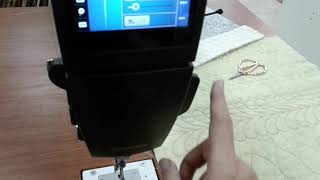 Bernina Q20 sit down machine