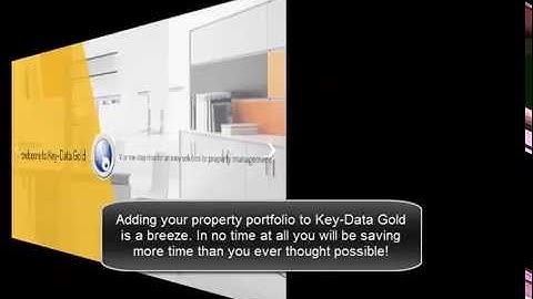 Adding a New Owner, Property, and Tenant - Key-Data Gold