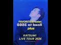 KATSUMI LIVE 2026 info part1