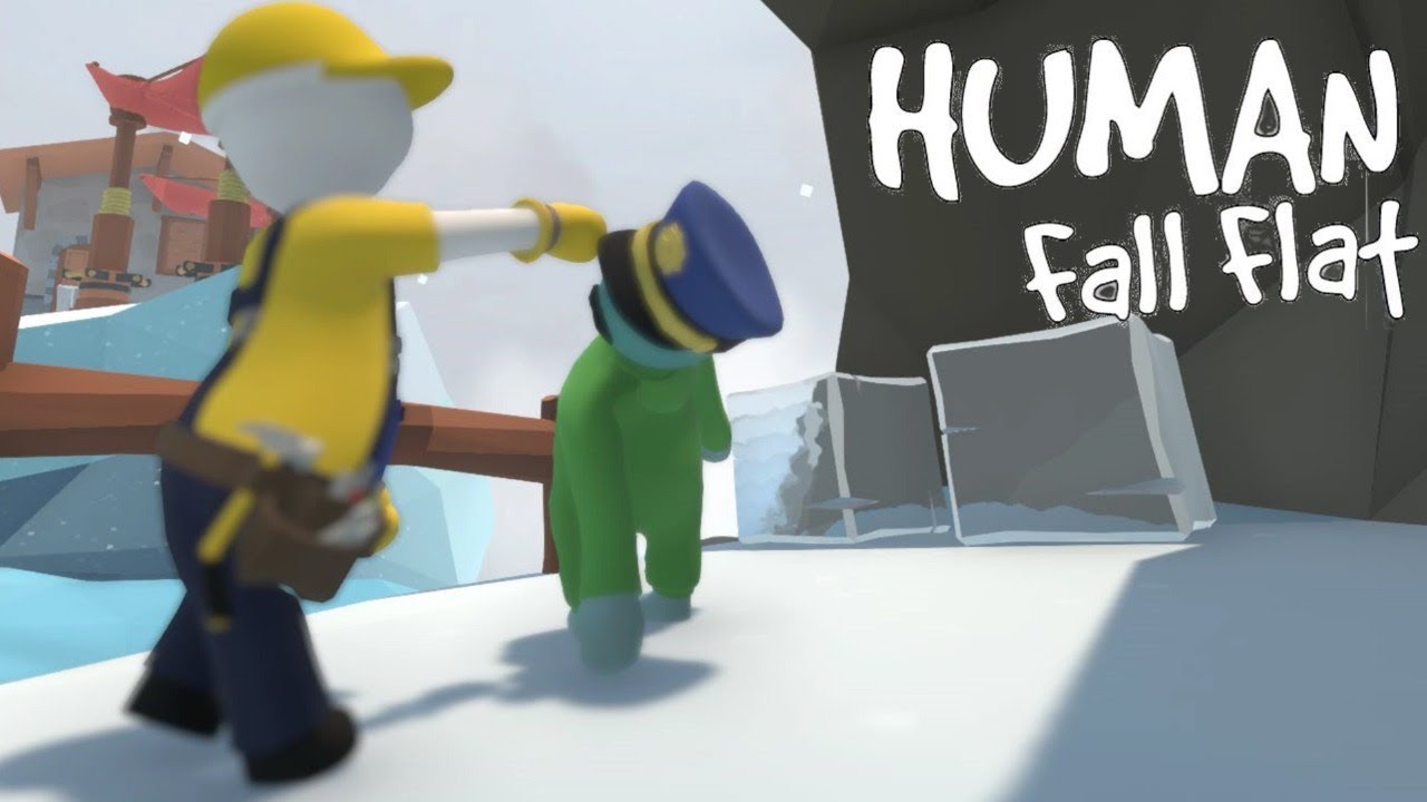 年末ライブ Human Fall Flat 新ステージ アイスで暴れます/トニーとジャイ YouTube