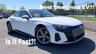 2022 Audi E-Tron GT Premium Plus Quattro POV Test Drive & Review