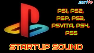 ALL PLAYSTATION STARTUP SOUND (PS1, PS2, PSP, PS3, PSVITA, PS4, PS5)
