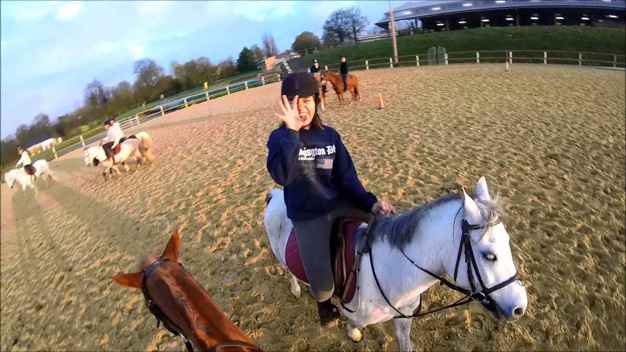 Gopro Pony Racing pony games training with gopro - YouTube