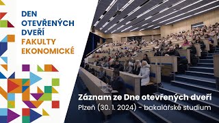 Den otevřených dveří 2024 - bakalářské studium | Plzeň 30. 1. 2024 | FEK ZČU