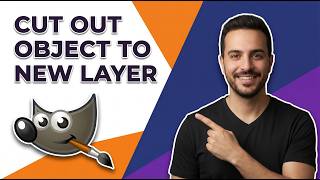How To Cut Out An Object And Move It To A New Layer In Gimp (Easy Guide)