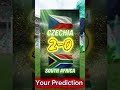 Czechia vs South Africa 🔥 World Cup 2026 Prediction | Group A Must Win! #shorts #fifa2026