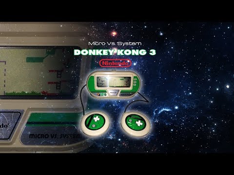 Donkey Kong 3 Micro Vs System - Nintendo LCD Handheld - YouTube