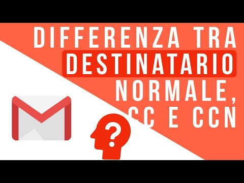 Video: Che cosa significano quizlet CC e BCC?