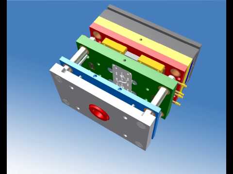 Injection Mold Animation from B and B Molders