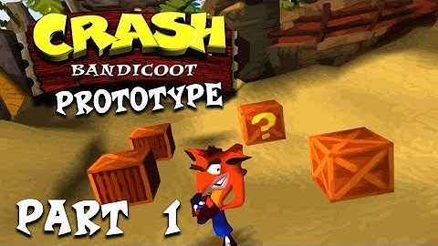 Crash Bandicoot Prototype (Complete), Part 1 - N. Sanity Beach [Full HD, 1080p]