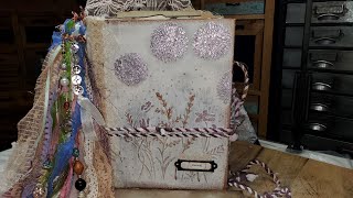 Junk Journal Flip Through Part 2 Nature Journal Nature's Garden Completed Journal The Paper Outpost