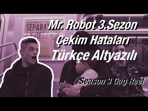 Mr. Robot 3. Sezon Çekim Hataları (Türkçe Altyazı) - S3 GAG REEL