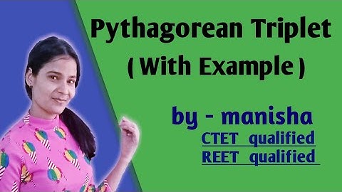 Pythagorean Triplet |#basicmath #geometry #ncertmath #class7maths #mathematics #shortvideo