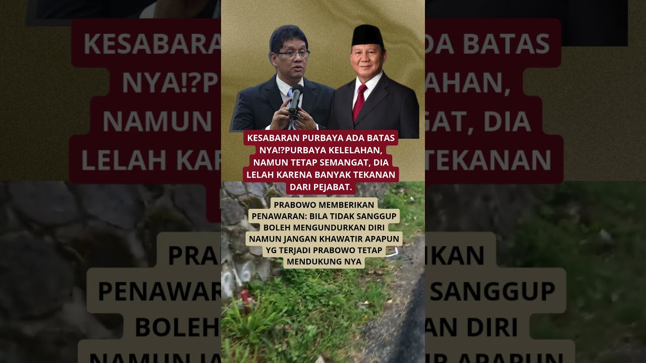 PURBAYA,KESABARANNYA ADA BATASNYA!!