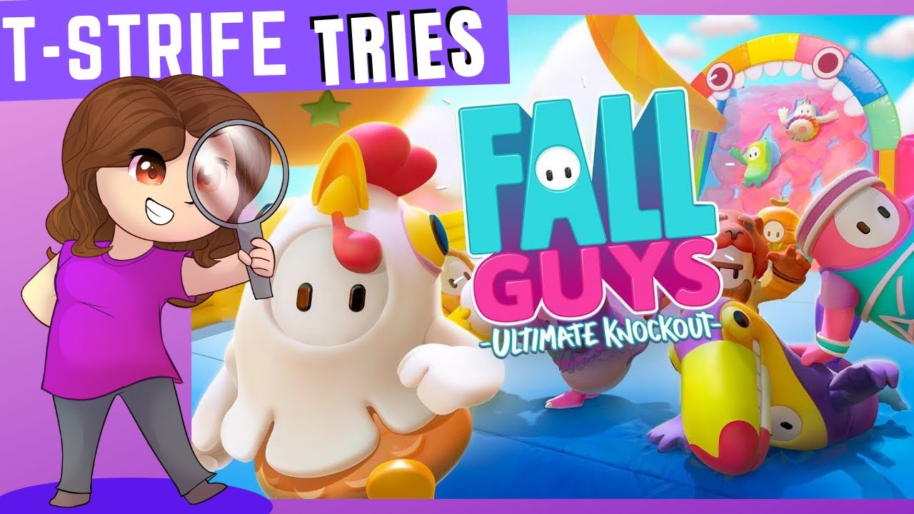 Let's Try Fall Guys (Twitch VOD) || T-Strife Tries