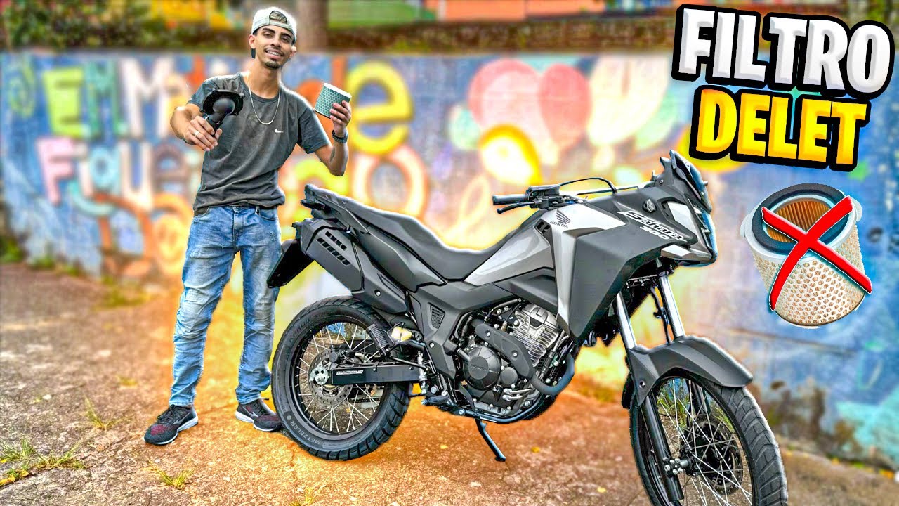 TIREI O FILTRO DA XRE SAHARA 300 0KM