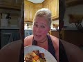 Dinner with Cauliflower Gnocchi from #traderjoes